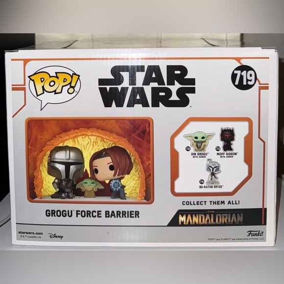 Funko Pop! Star Wars Grogu Force Barrier Action Figure Set - Picture 2 of 6